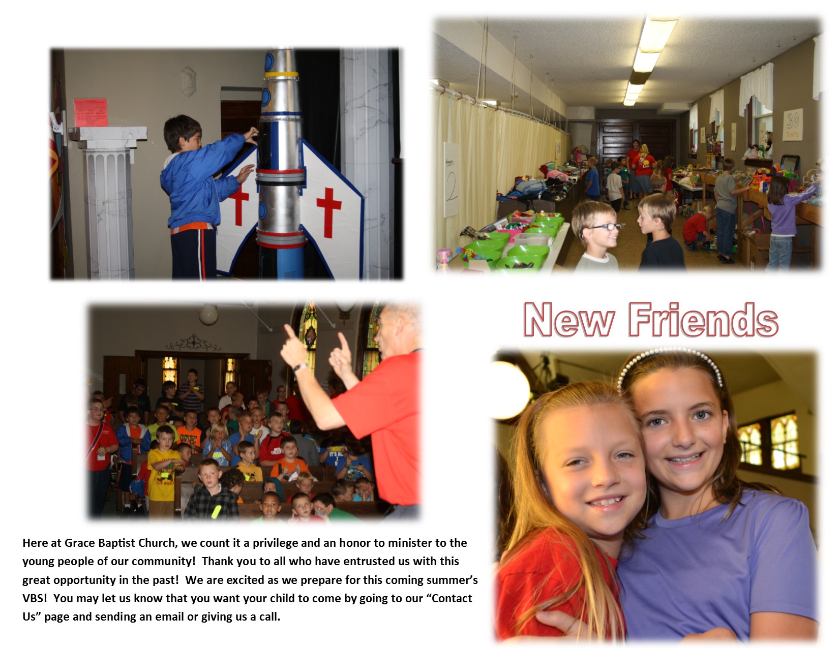 VBS, Grace Baptist church