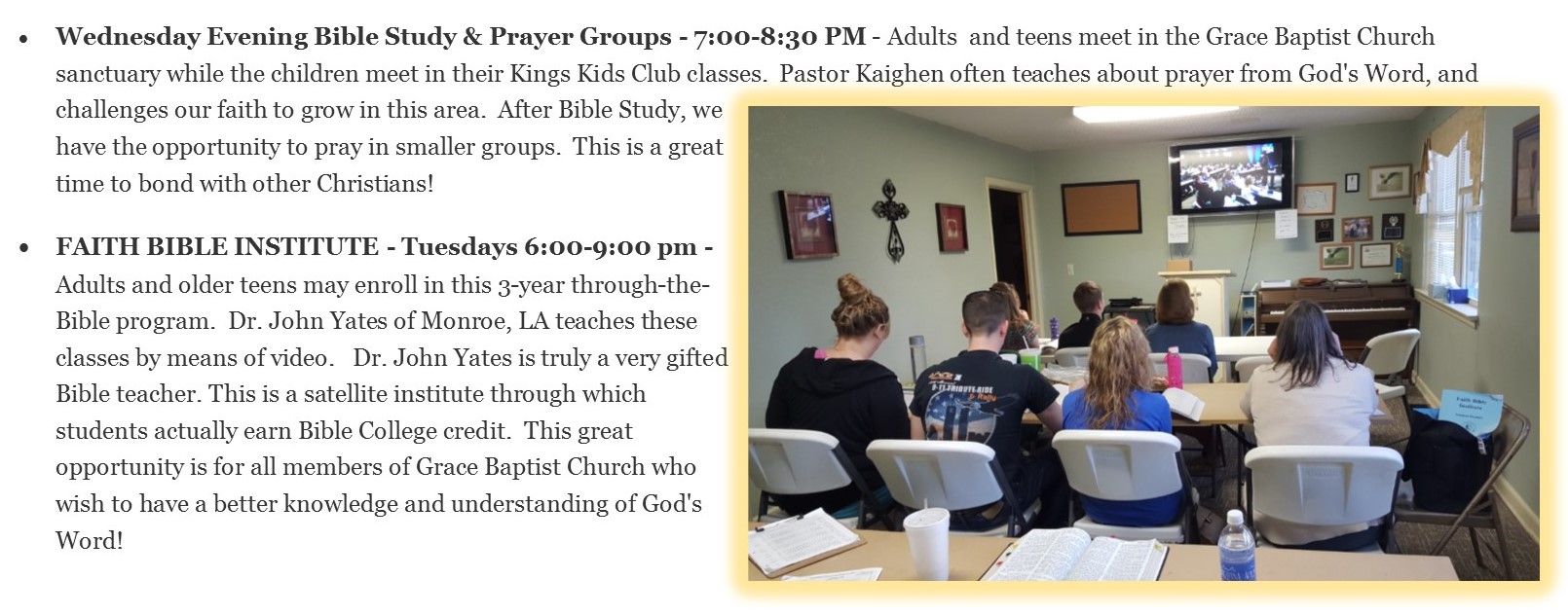 Baptist Bible Study Teen