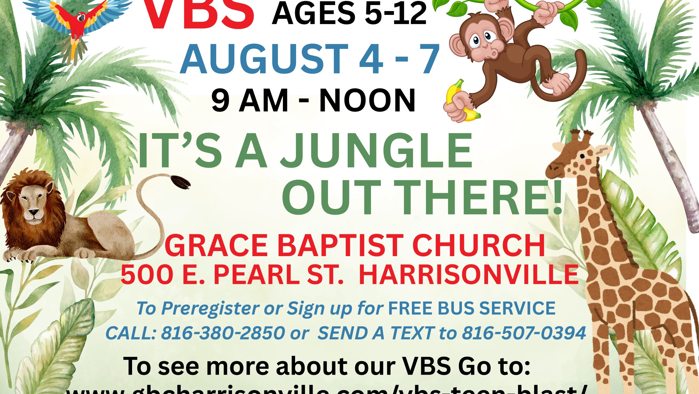 VBS & TEEN BLAST